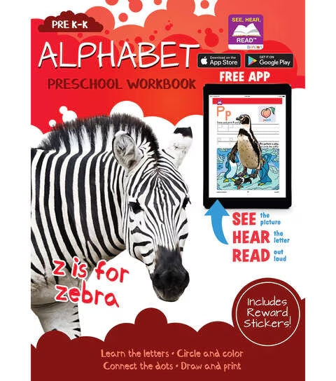 PRE K-K ALPHABET AR WORKBOOK