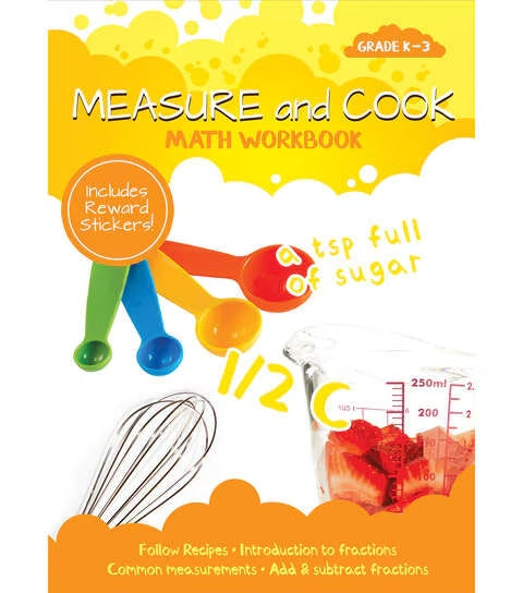 MEASURE & COOK WKBK  W/STICKERS