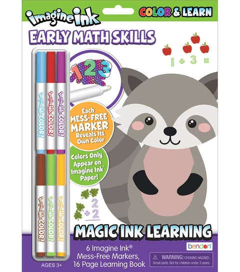 JA BENDON EARLY MATH IMAGINE INK COL PAD