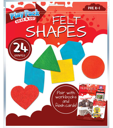 JA FELT SHAPES MANIPULATIVE PLAYPACK