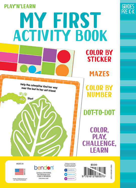 MY FIRST ACTIVITY BOOK