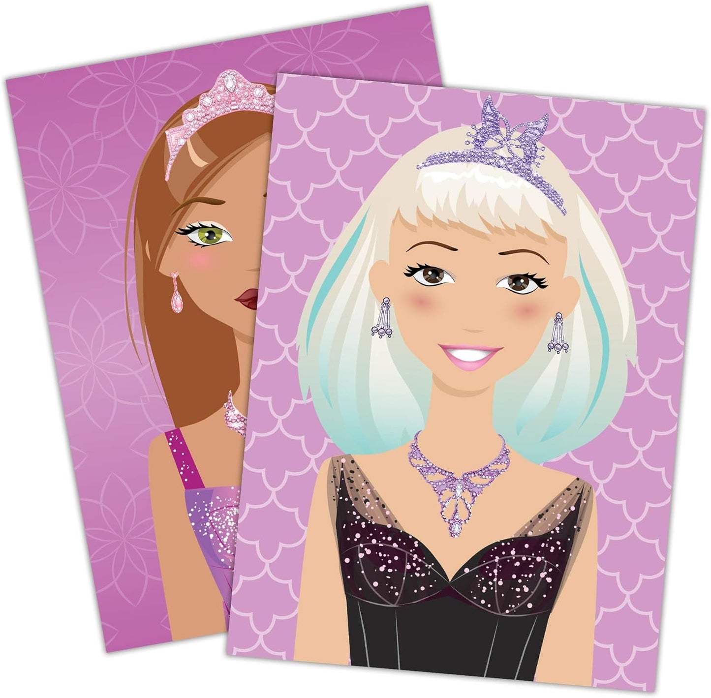 DP PRINCESS CREATE-A-FACE STICKERS