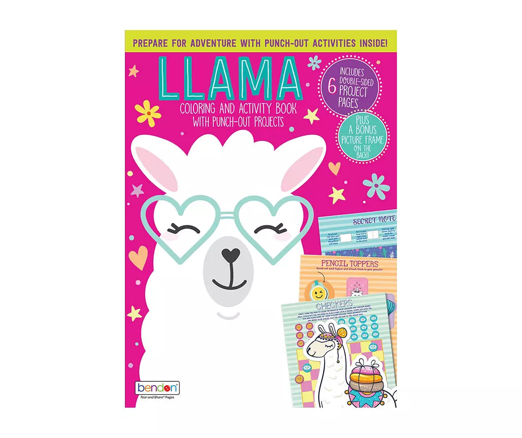 LLAMA PUNCH-OUT PROJECT BOOK