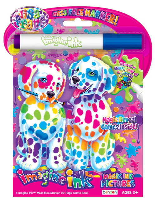 LISA FRANK IMAGINE INK LIVRE D'IMAGES