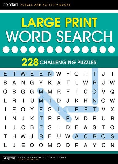 288PG LARGE PRINT WORD SEARCH