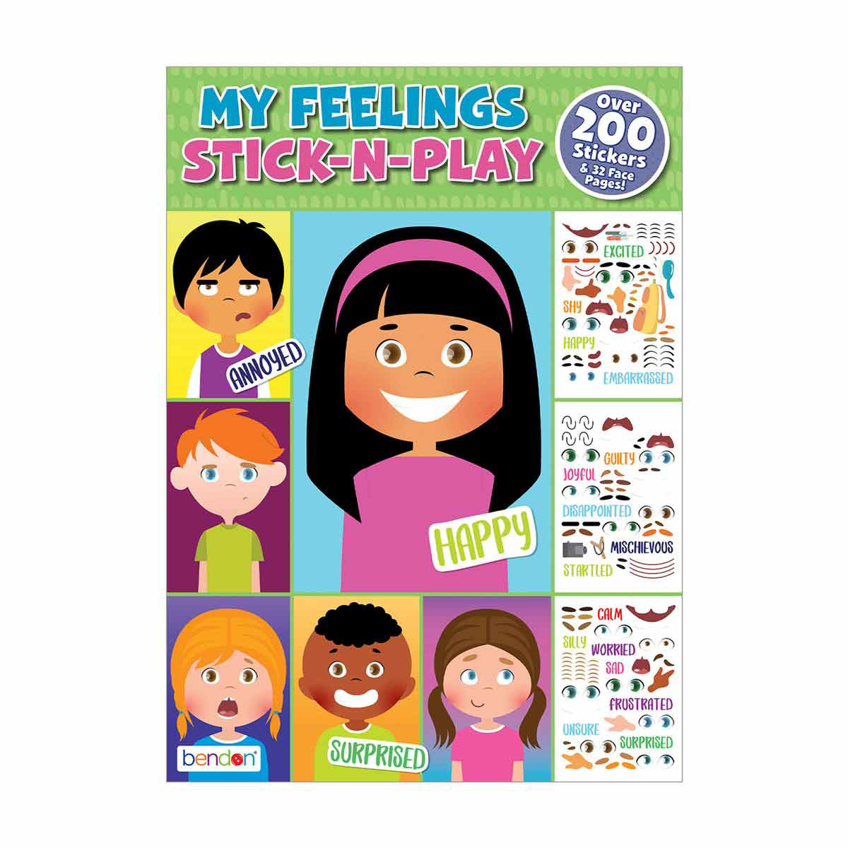 SOCIAL SKILLS STICKER BOOK ASST