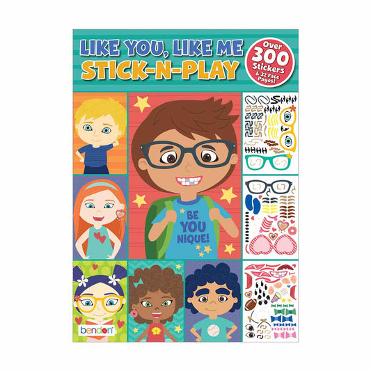 SOCIAL SKILLS STICKER BOOK ASST